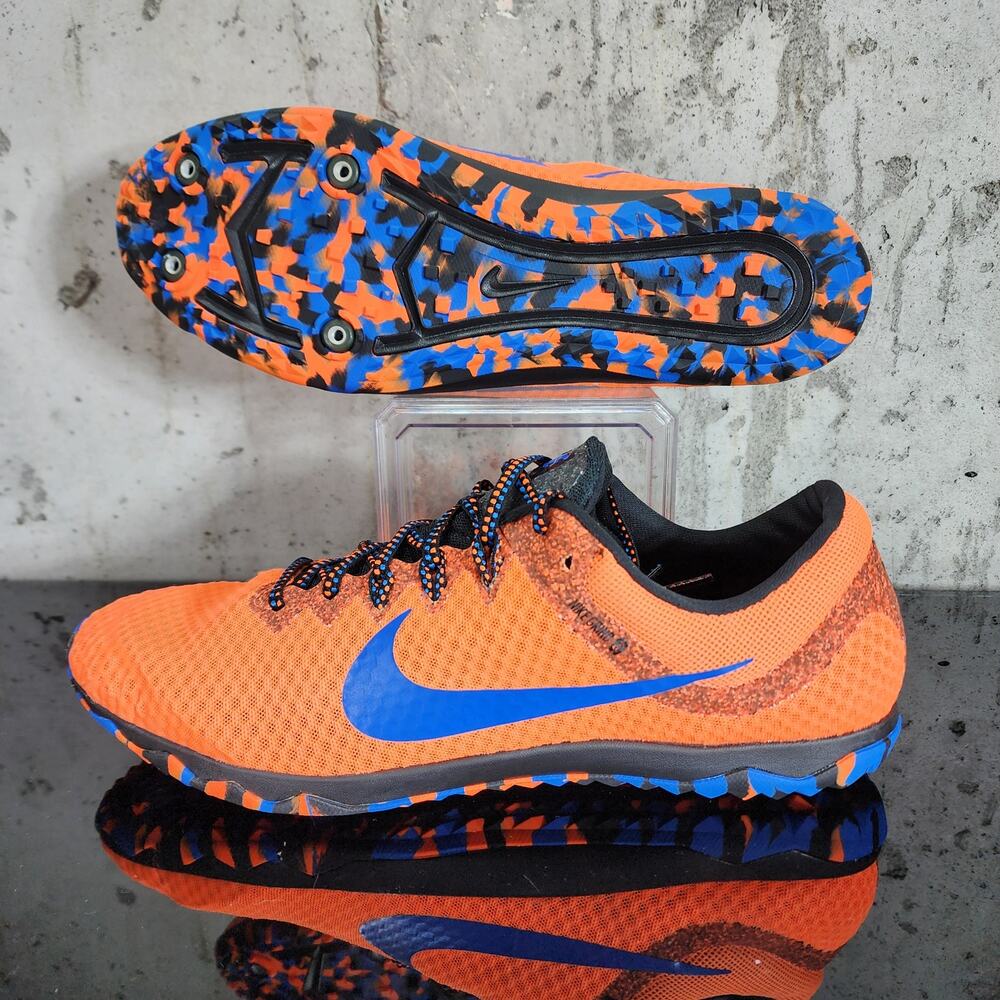 Nike Zoom Rival XC track cross country shoes in an orange/blue Size 13